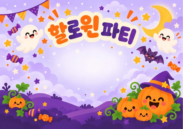 할로윈 배경